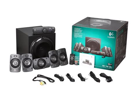 Logitech Z906 5.1 Surround Sound Speaker System - THX, Dolby Digital ...