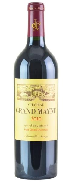 2010 Chateau Grand Mayne - St. Emilion (pre arrival). MacArthur Beverages