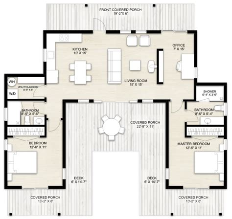 U Shaped House Floor Plans Australia | Viewfloor.co