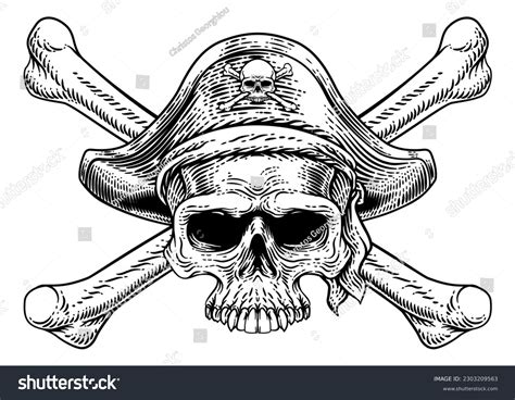 Pirate Skeleton Drawings