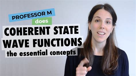 Coherent state wave function || Concepts - YouTube