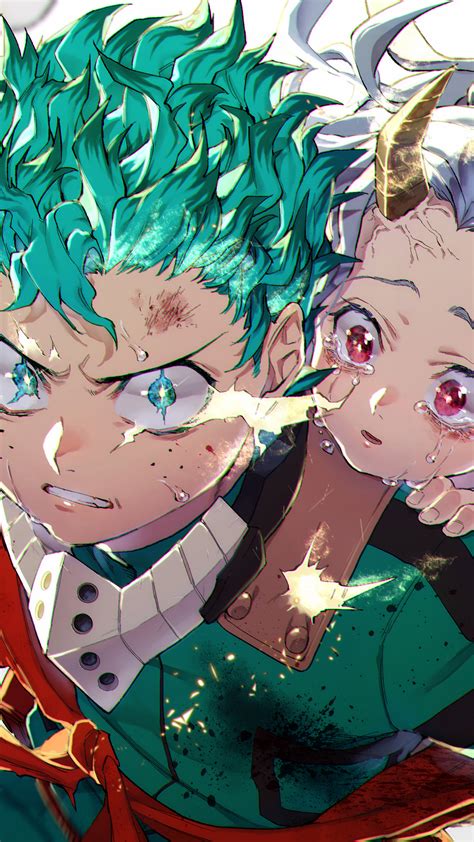 My Hero Academia Wallpaper Deku And Eri