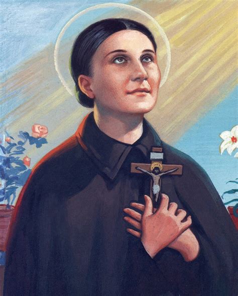 St Gemma Galgani N Catholic Picture Print - Etsy