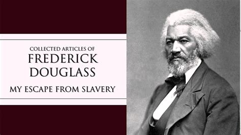 Frederick Douglass | My Escape From Slavery Audiobook - YouTube