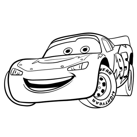 How to draw Lightning McQueen Canvas Drawings, Line Art Drawings, Disney Drawings, Easy Drawings ...