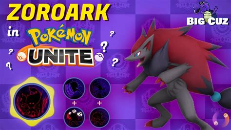 ZOROARK IN POKEMON UNITE?????? I made a moveset - YouTube