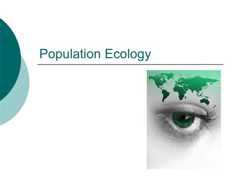 Population Ecology