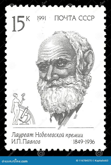 Nobel Prize Winner Pavlov editorial image. Illustration of collect ...