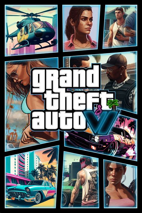 Grand Theft Auto VI - Cover Art concept : r/GTA6