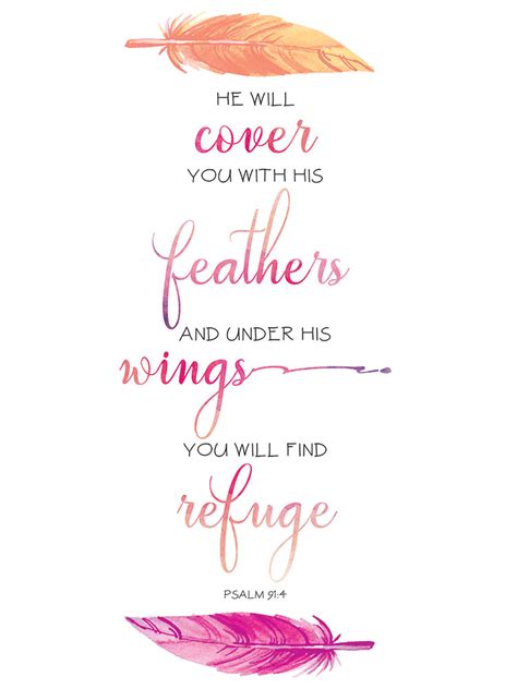 Under His Wings – Psalm 91:4 – Seeds of Faith