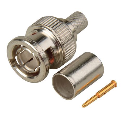 Kings Electronics 2065-22-9 75 ohm BNC Male Connector 2065-22-9