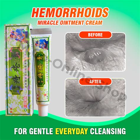 ORIGINAL Hemorrhoids Cream Miracle Ointment SAFE AND EFFECTIVE Anti Almoranas, Anti Hemorrhoids ...