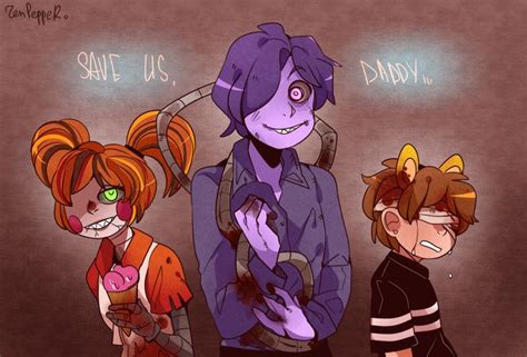 [SAVE US] by lZenPepperl | Fnaf drawings, Anime fnaf, Fnaf