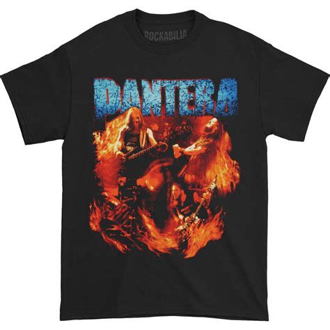 Pantera Band Flames T-shirt 175317 | Rockabilia Merch Store