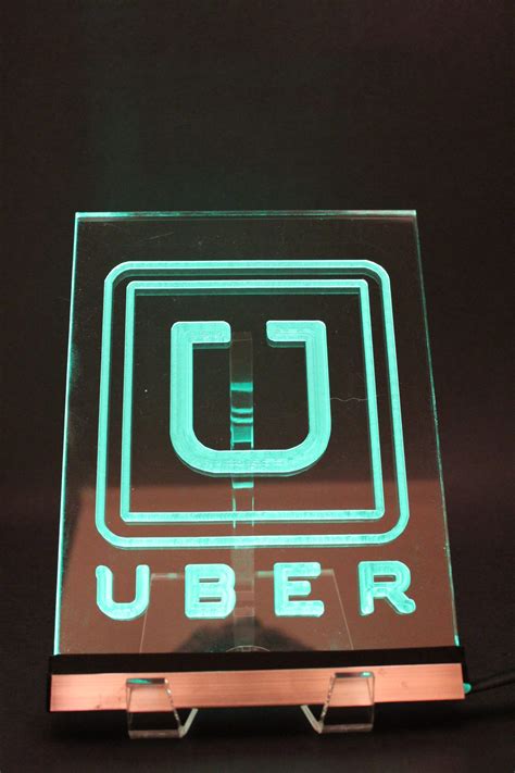 Green Uber Sign for your vehicle to help you stand out from the rest. (With images) | Uber, Uber ...