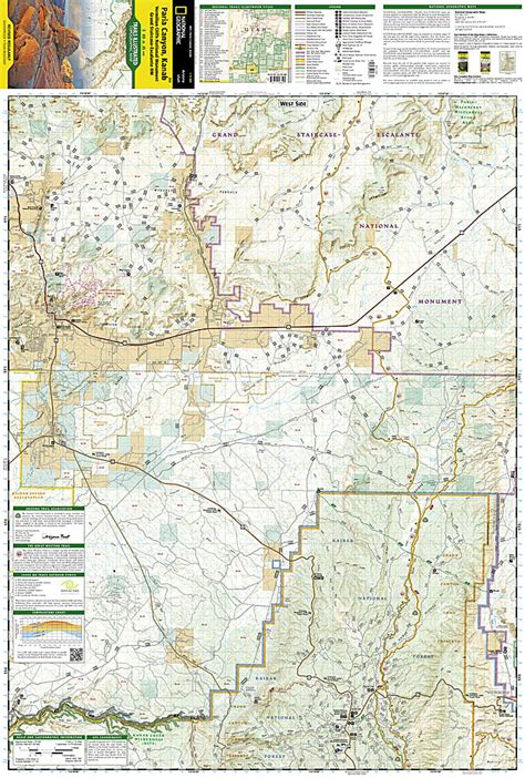 Buy map: Paria Canyon, Kanab, Map 859 by National Geographic Maps – YellowMaps Map Store