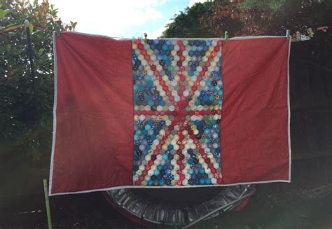 Union Jack flag quilt - the-gingerbread-house.co.uk