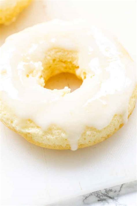 Easy Baked Lemon Glazed Donuts - All Day In The Oven