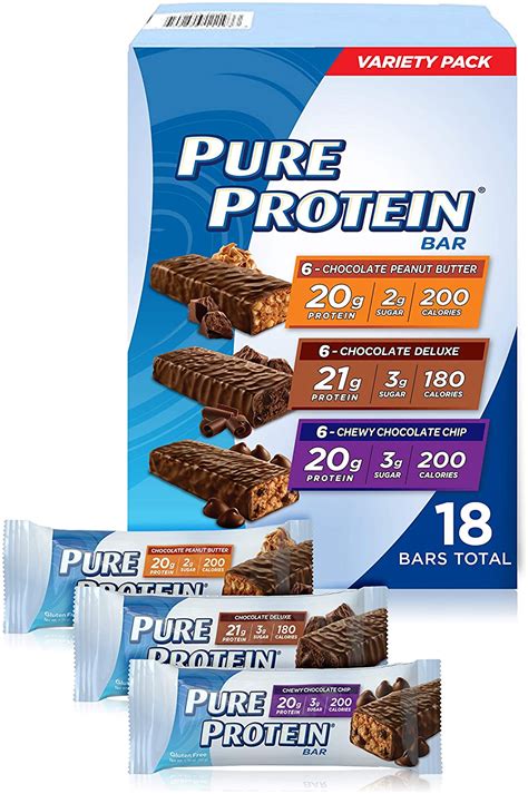 Pure Protein Bars, High Protein, Nutritious Snacks to Support Energy ...