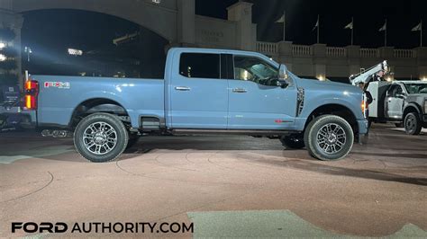 2023 Ford F-350 Limited In Azure Gray: Live Photo Gallery