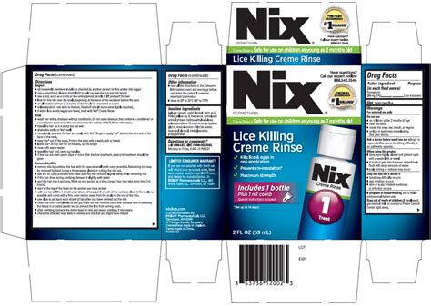 Nix by Insight Pharmaceuticals LLC NIX- permethrin shampoo