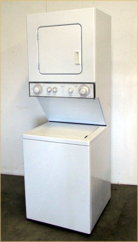 WHIRLPOOL THIN TWIN COMPACT STACKED COMBO WASHER AND GAS DRYER | eBay