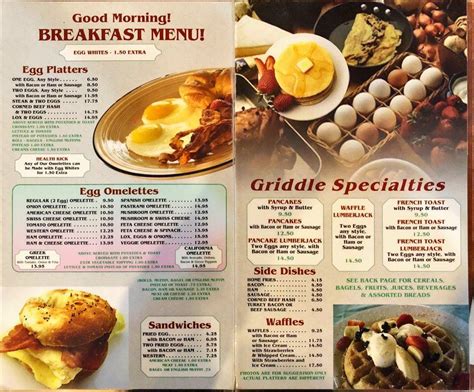 Menu at New York Luncheonette cafe, West New York