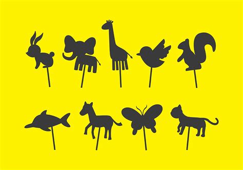 Animal Shadow Puppet Vectors - Download Free Vector Art, Stock Graphics & Images