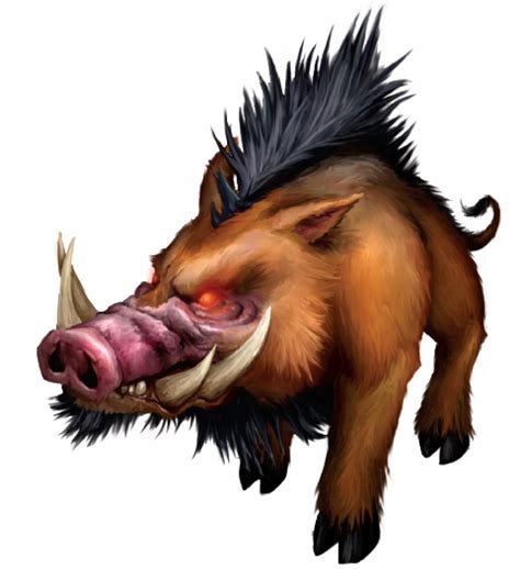 Dire boar - WoWWiki - Your guide to the World of Warcraft