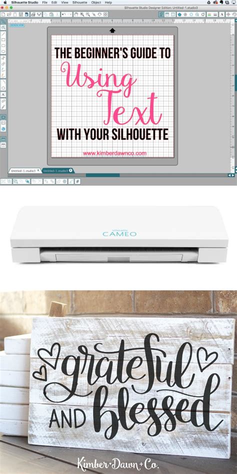 A Beginners Guide to using Fonts with your Silhouette CAMEO