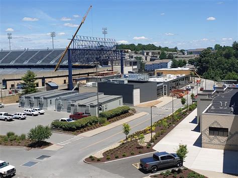 PHOTOS: Updating and comparing progress at the football facility