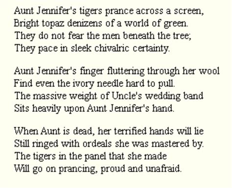 Adrienne Rich, Short Poems, Do Not Fear, Learn English, Aunt, Analysis, Jennifer, Amber, Wise