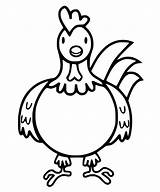 Chicken Clipart Food Roast Coloring Pages Leg Fried Roasted Drawing  sketch template