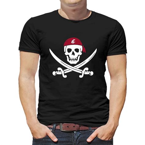 Jake Dickert Wsu Golf Pirate Skull Shirt - Shibtee Clothing