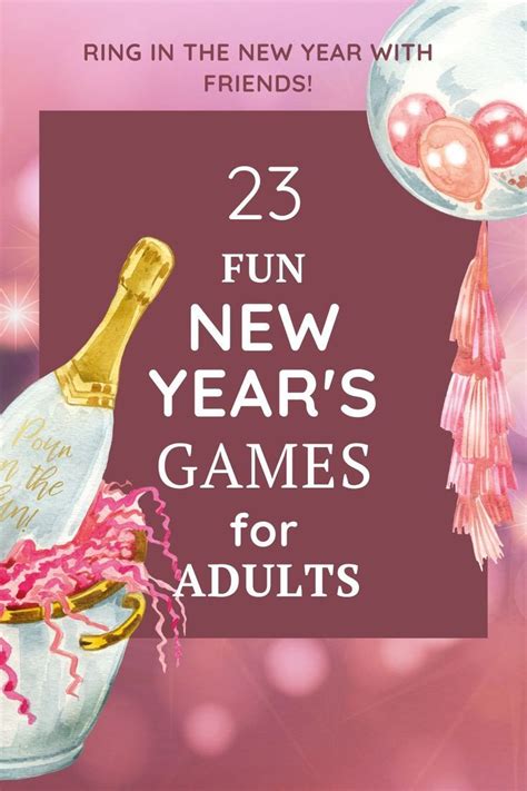 New Year's Eve Party Games for Adults