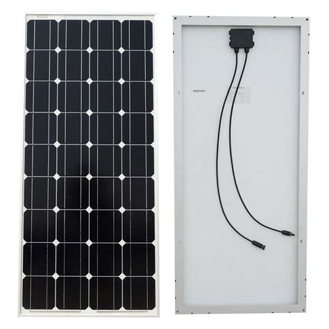 ECO-WORTHY 120W Monocrystalline Solar Panels Waterproof Power Module ...