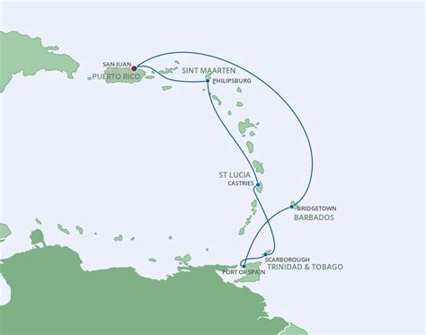 Southern Caribbean Cruises 2024 From San Juan - Alana Rochella