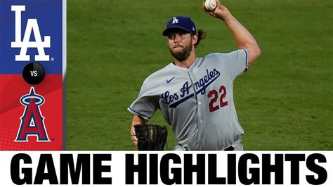 Cody Bellinger, Clayton Kershaw power Dodgers to win | Dodgers-Angels Game Highlights 8/14/20 ...