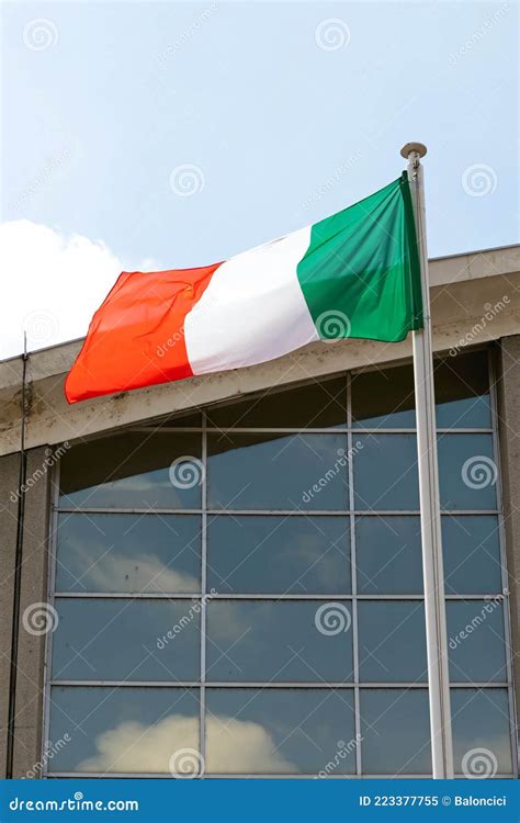 Italy Flag Tricolor stock image. Image of italy, wind - 223377755