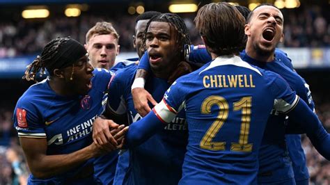 Chelsea 4-2 Leicester: Late Carney Chukwuemeka and Noni Madueke goals put Blues in FA Cup semi ...