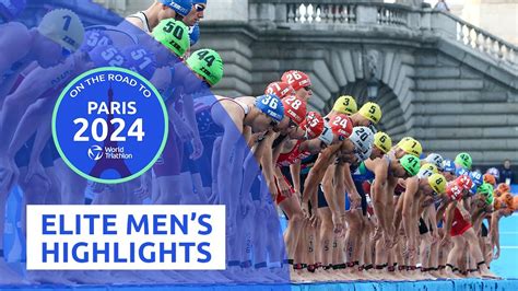 Highlights - 2023 World Triathlon Olympic Triathlon Test Event Paris ...