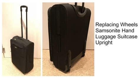 How To Replace Samsonite Luggage Wheels, Needs Understanding | Luggage, Samsonite luggage, Samsonite