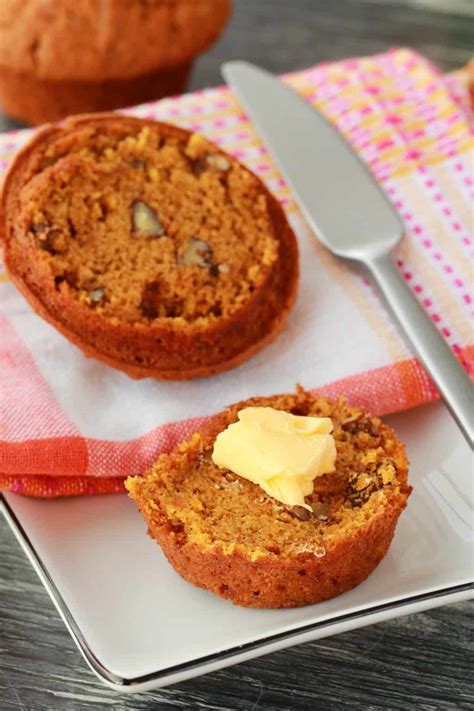 Vegan Pumpkin Muffins (with Pecans!) - Loving It Vegan