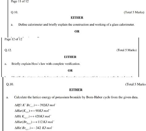 Thermochemistry | PDF