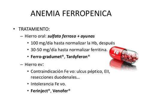 Manejo de la anemia en atención primaria