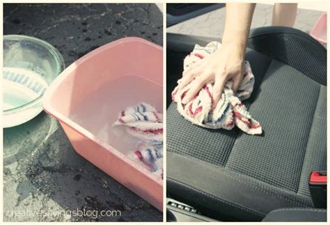 DIY Car Upholstery Cleaner - Creative Savings