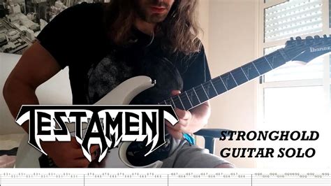 Testament - Stronghold (Guitar solo Tabs) - YouTube