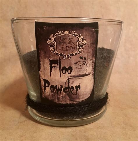 HARRY POTTER FLOO POWDER APOTHECARY COSPLAY EMPTY HALLOWEEN PARTY PROPS | eBay | Harry potter ...