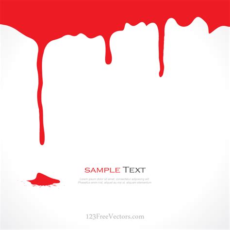 Blood Drips Illustration by 123freevectors on DeviantArt