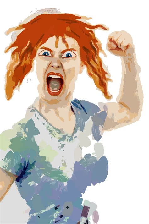 Download #00FF00 Very Angry Woman SVG | FreePNGImg